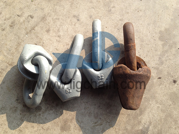 Solid Thimble With Oval Link For Steel Wire Rope 